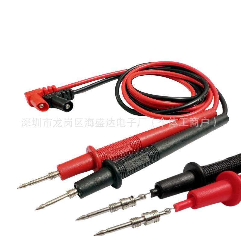 10A Detachable Multimeter Test Lead with Screw Thread and Universal Tapping Pointer