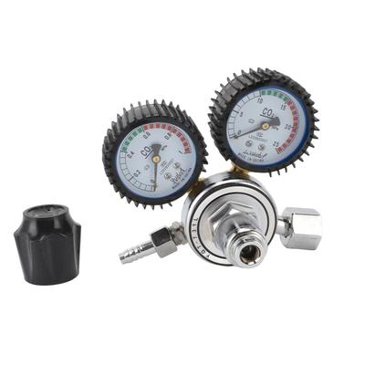 Carbon Dioxide Regulator 2 Gauge CO2 Pressure Regulator for Welding Cutting Electronic Industries