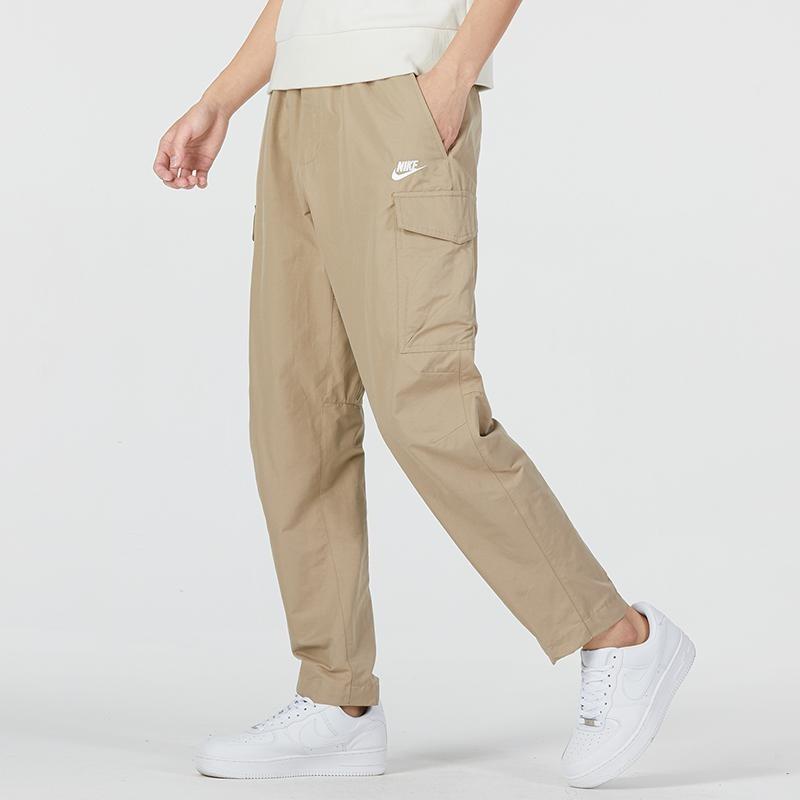 Nike Men's Sportswear Utility Woven Unlined Cargo Pants Khaki DD5208-247