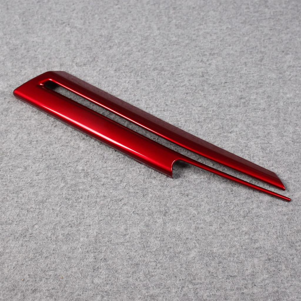 RUIQ Subaru XV Chrome Front Upper Grille Fin Garnish (2022~) (Red)