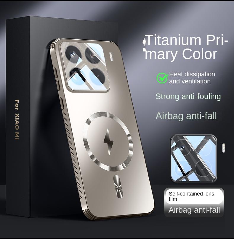Pro Xiaomi Mi 15 Pro Pouzdro Tvrdé Matné Magnetické bezdrátové nabíjení Ochranný Kryt na Zadní stranu objektivu Pouzdro Pro Xiaomi Mi 15 14 13 Pro Skořepina
