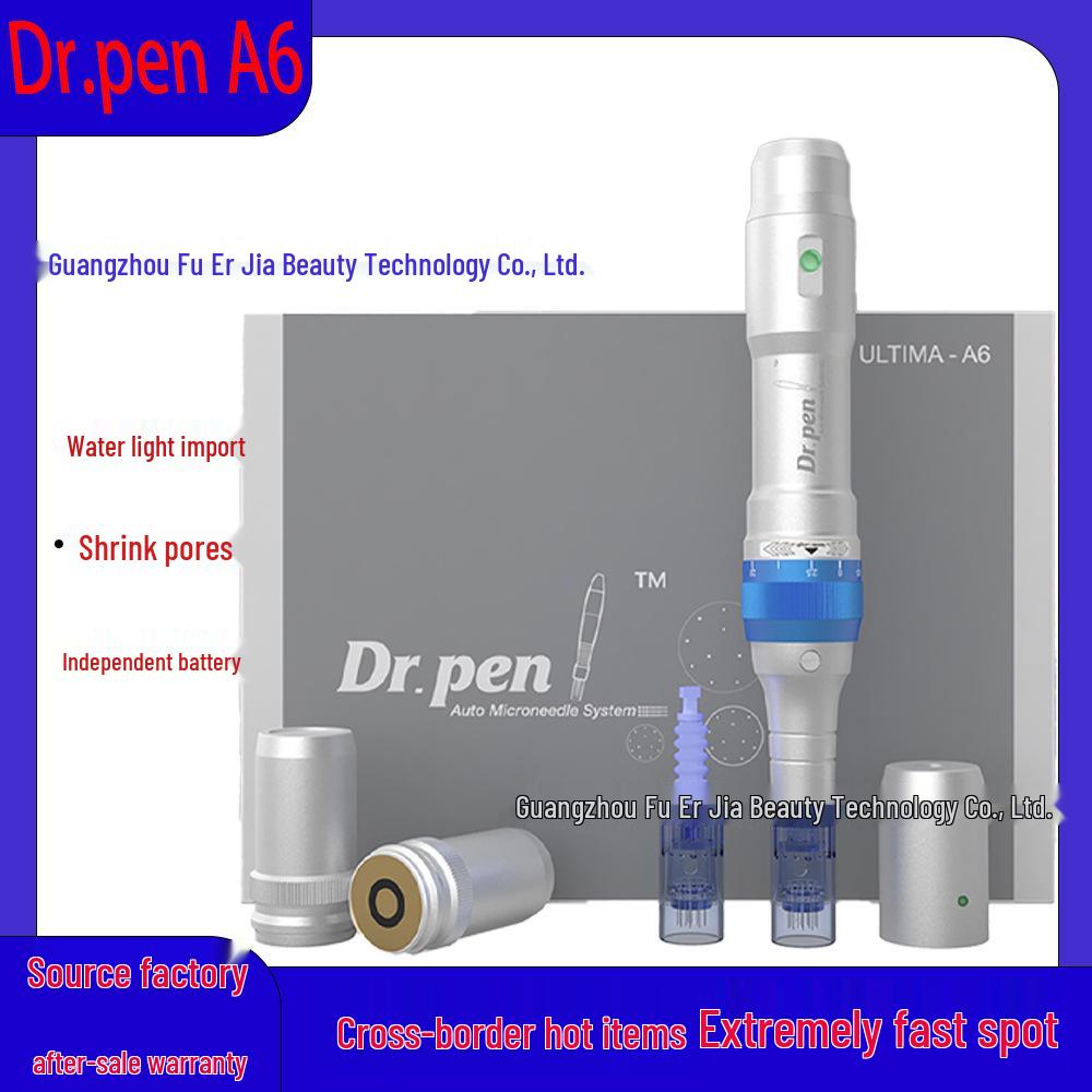 Dr. Pen A6 Wireless Electric Microneedling Device with Battery for MTS Mesotherapy and Beauty Treatment. US Plug