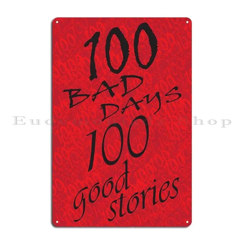 Bad Days Metal Plaque Decoration Design Cinema Pub Garage Tin Sign Poster 20x30cm(7.8x11.8inch)