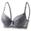 Sexy Lace Underwire Push-up Bra - Breathable Thin Cup Lingerie for Women
