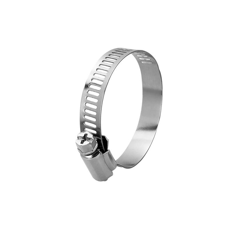 201 Stainless Steel Heavy-Duty American Hose Clamp for Pipe and Range Hood