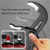 1PC Multifunctional Water Pump Pliers Fast Large Opening 7 Inch/10 Inch/12 Inch Adjustable Household Pipe Pliers Eagle Beak Pipe Pliers