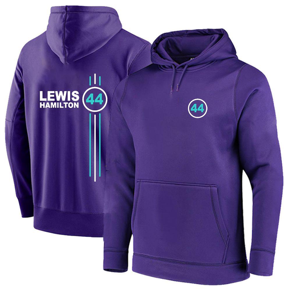 Pilot F1 Lewis Hamilton digital 44 Imprimeu Primăvară Toamnă Cămașă Bărbați Bumbac Hanorace Culoare Solidă Pulover Tricotat Tops de Înaltă Calitate