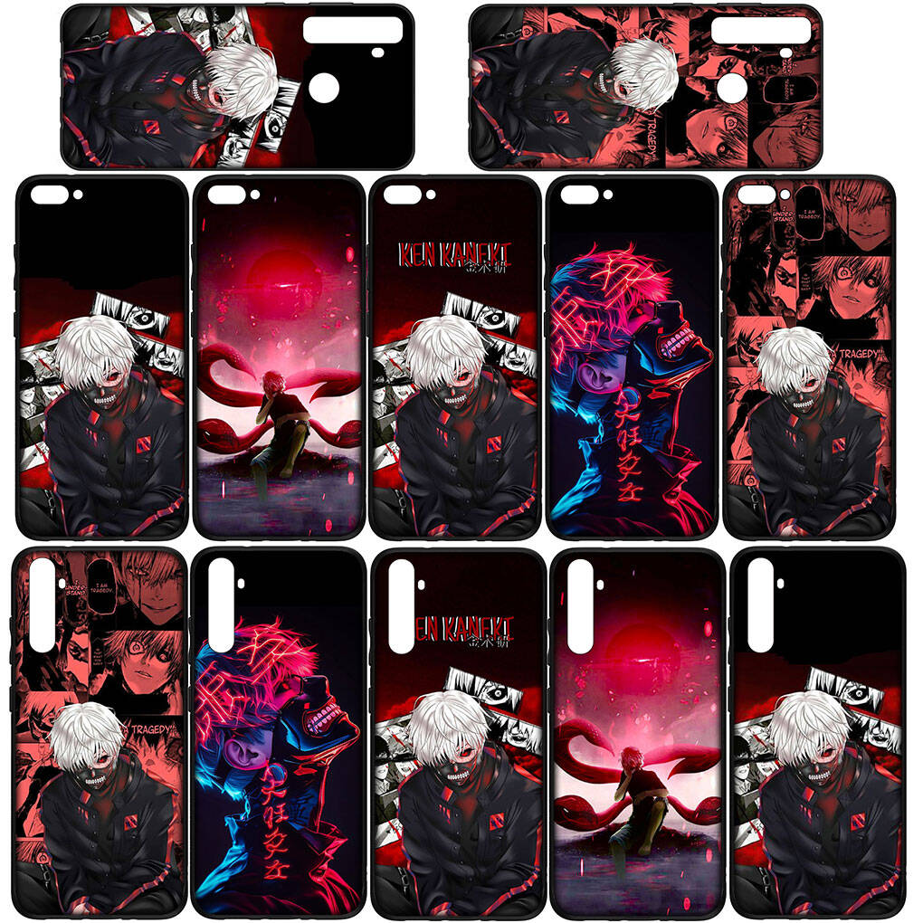Phone Case for iPhone 17 16 15 Xiaomi Poco F8 F7 X7 X6 M8 C85 C75 Redmi Note 14 13 12 11 Pro Max A3 A4 14C 13C 15C Comics Tokyo Ghoul Ken Kaneki Cover