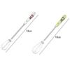 1Pcs Egg Beater Coffee Milk Drink Mini Mixer Ceramic Handle Stirring Whisk Frother Foamer Practical Kitchen Gadgets