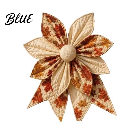Decorative Bow Making Craft Set Sewing Kit Patchwork DIY Set Large Quilted Fabric Entryway Wall