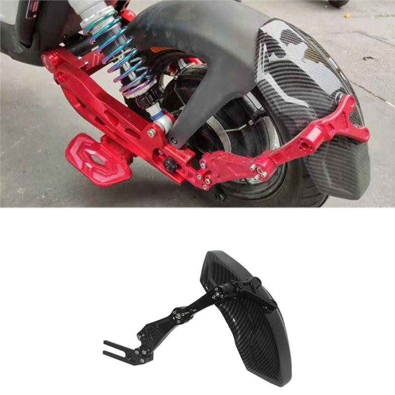 Electric Motorcycle Rear Mudguard Splash Guard For Honda CB400 650R CRF1000 For MT03 XMAX 300 MSX 125 Black