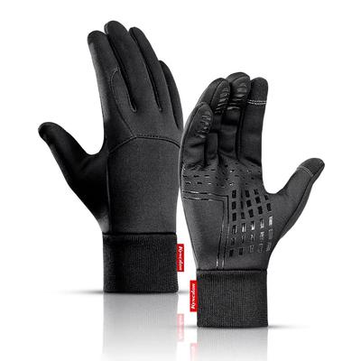 Winter Handschuhe Männer Radfahren Fahrrad Frauen Thermische Fleece Kalten Wind Wasserdichte Touchscreen Fahrrad Warme Outdoor Laufen Skifahren Handschuh