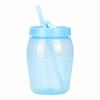 550ml Sippy Tumbler with Straw Coffee Cup Multi-functional Double Drinking Cup  Coffee Juice Milk