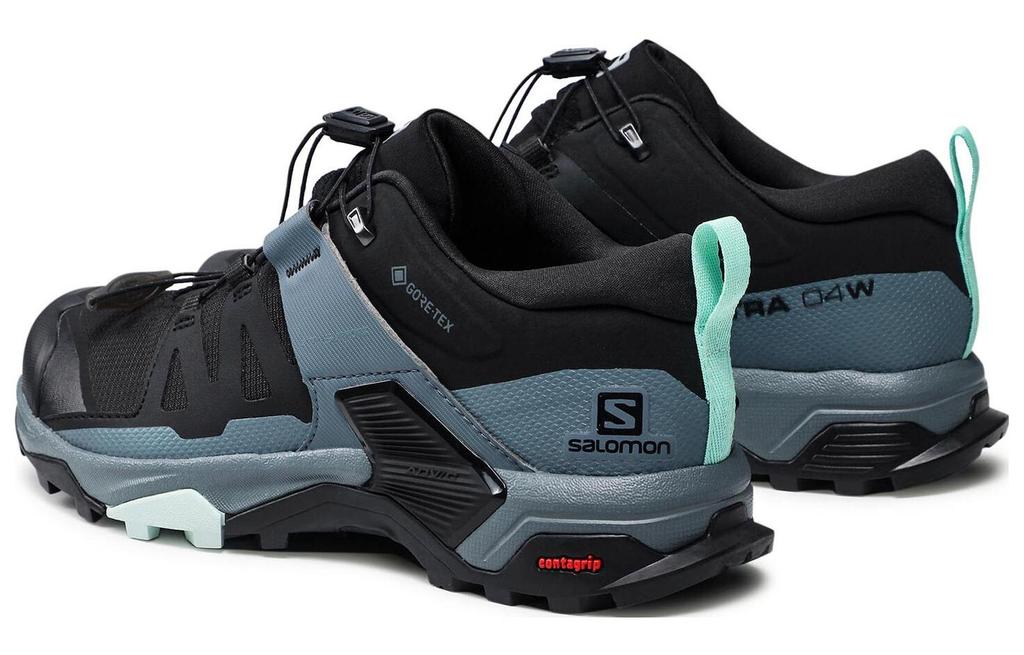 Women's Sneakers SALOMON X Ultra 4 GTX Cushioning Support Balance Low Top Outdoor Shoes Women's Black