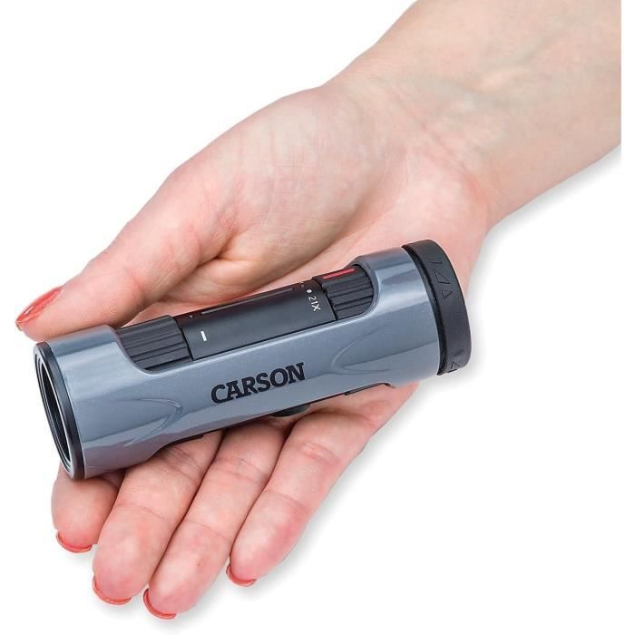 Monoculaire - Carson Optical - ZM-721 - 7-21x - 21 Mm - Gris