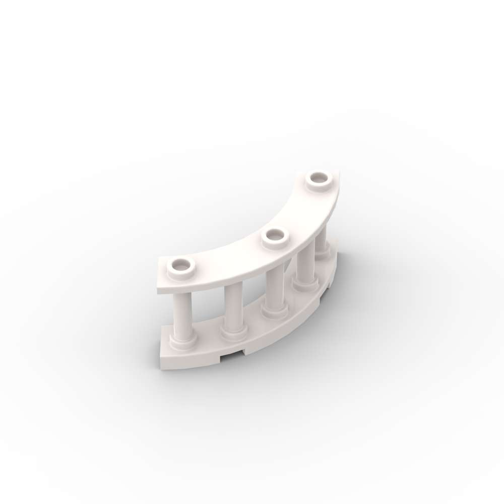 

Non-Toxic Moc 10Pcs 21229 Fence 4X4X2 Building Blocks Kit Quarter Round Spindled Bricks Particle Puzzle Diy Toy Children Birthday Kid Gift