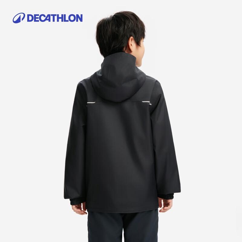Decathlon Kids' 3-in-1 Detachable Fleece Lined Jacket