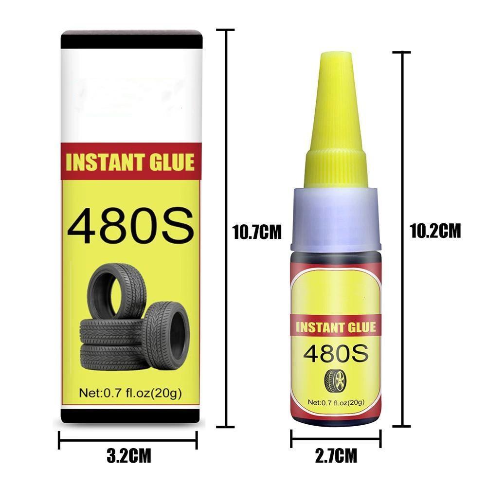 Tire Repair Glue, Tyre Puncture Sealant Glue Bike Car Tire Repair Patch,Tire Repair Glue Sealer Fast Curing Repair Tool