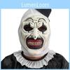 Enge clown latex masker Halloween feestkostuum accessoire voor cosplay en thema-evenementen