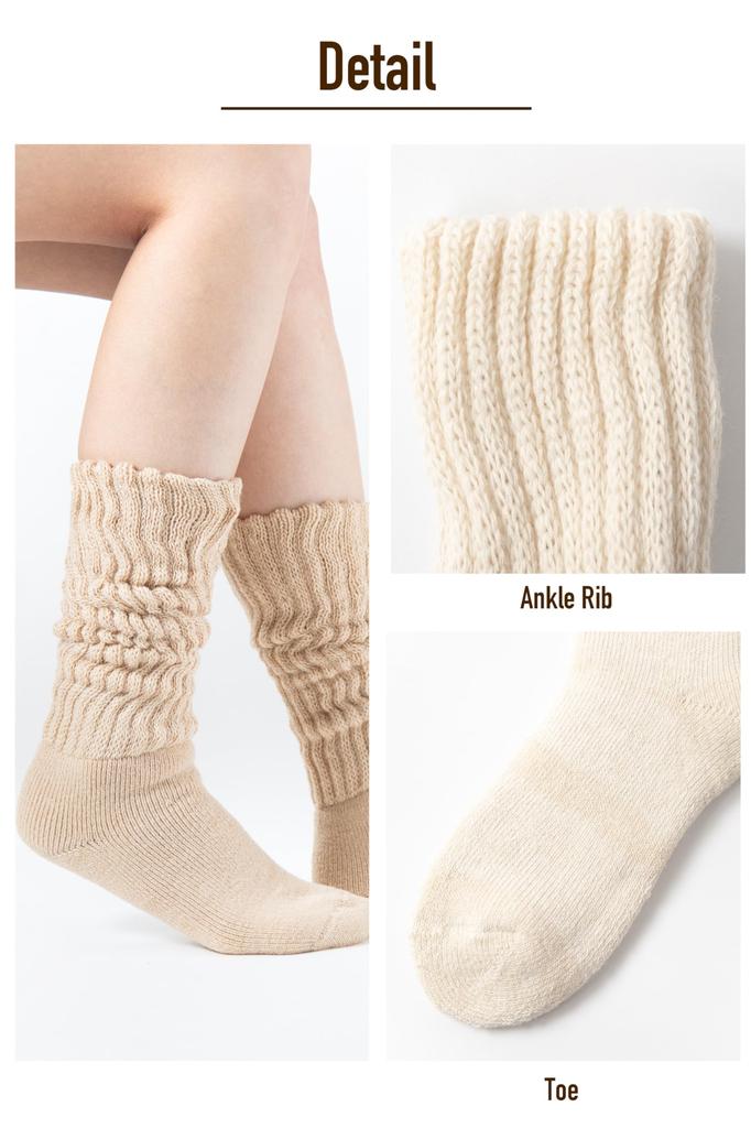 Hokaron Warm Room Socks with Infrared Heating Fleece and Pile Lining for Winter Warmth and Chill Sizes 1 Pair Women's Fiber, Lining, Relief,