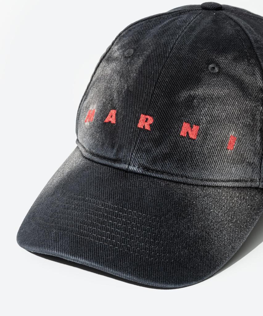 Marni Cap CLZC0108S0USCV87 BLACK [Used]