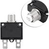 Thermal Overload Protector, AC 125/250V Push Reset Button Circuit Breaker Protector(15A) Thermal Circuit Breakers Reset Button Way 101 15 Amp Reset