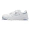 Li Ning ACE V2 Resistente à Abrasão Respirável Cano Baixo Tênis de Skate Feminino Branco Cinza AGCS156-1