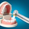 NICEDEN Silent LED Turbine Air Rotor Push Button Portable Dental LED High Speed Handpiece with 5 Lamps LED Light