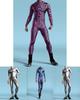 Halloween Adult Cosplay Jumpsuit With 3d Digital Print For Costume Party Fun
