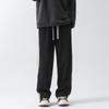 Herren Retro Webbing Straight-Leg Sweatpants - Trendiger Streetstyle, Lockere Passform, Weitbein Freizeithose für Studenten
