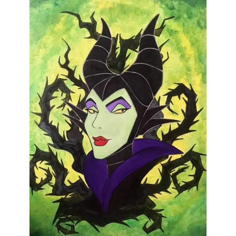 Maleficent Dark Style Diamond Painting New Full Diamond Gothic Style DIY Diamond Embroidery Material Pack
