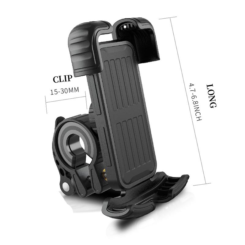 Mobile Stand for Bike Holder Phone Bike Holder 360 Degree Rotation Firm and Reliable Electric Vehicle Bracket