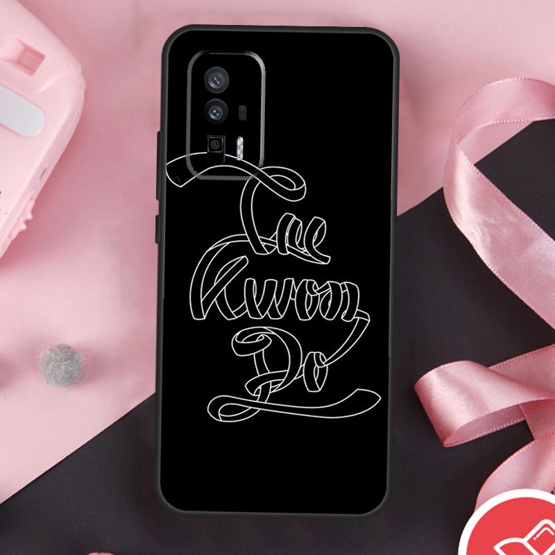 Kungfu Taekwondo Case For POCO F6 X6 X3 X5 M6 Pro F3 F5 M5s Xiaomi 14 Ultra 13 12 Lite 11T 12T 13T Pro Cover