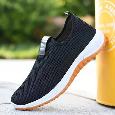 Summer Men's Breathable Lightweight Sports Shoes Soft Sole Casual Shoes One Step Ahead The Rest Non-leather Casual