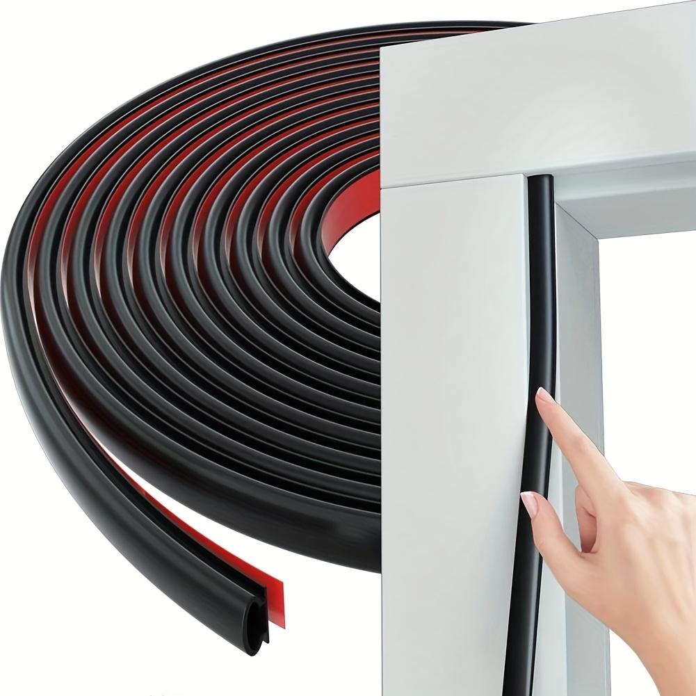 1pc 3/6m Sealing Strip, Door and Window Sealing Strip, Soundproof Self-adhesive Backing D-type Door Sealing Strip