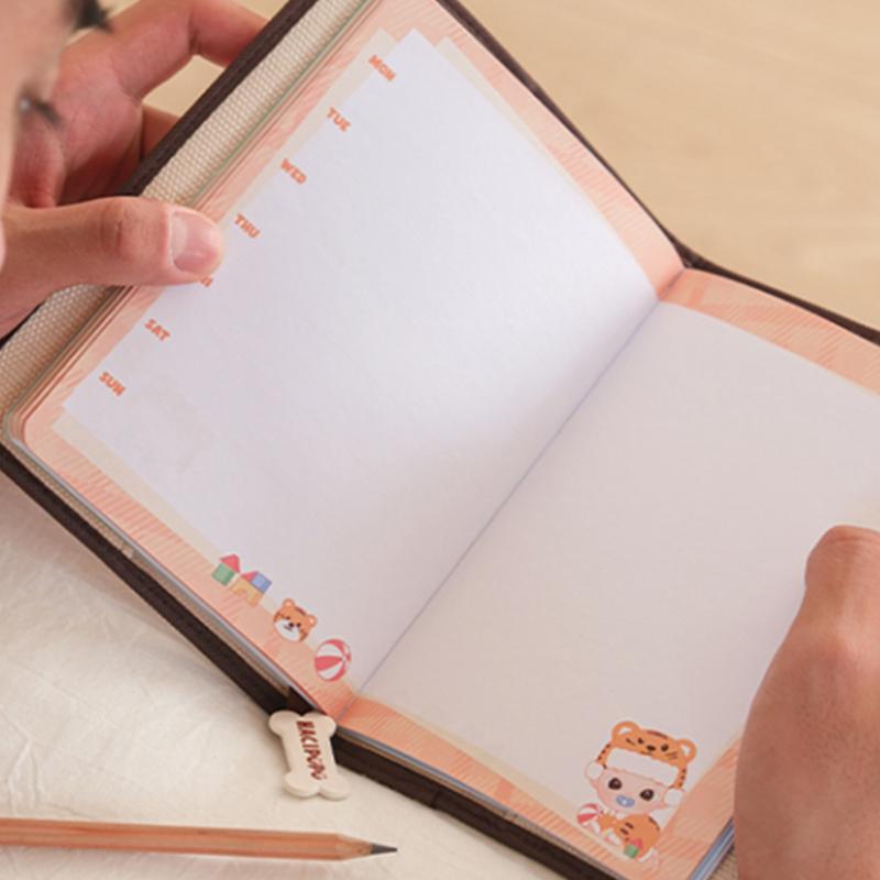 New POP MART HACIPUPU Growth Journal Planner Book Set IP Merch 19.7cm 1230131053