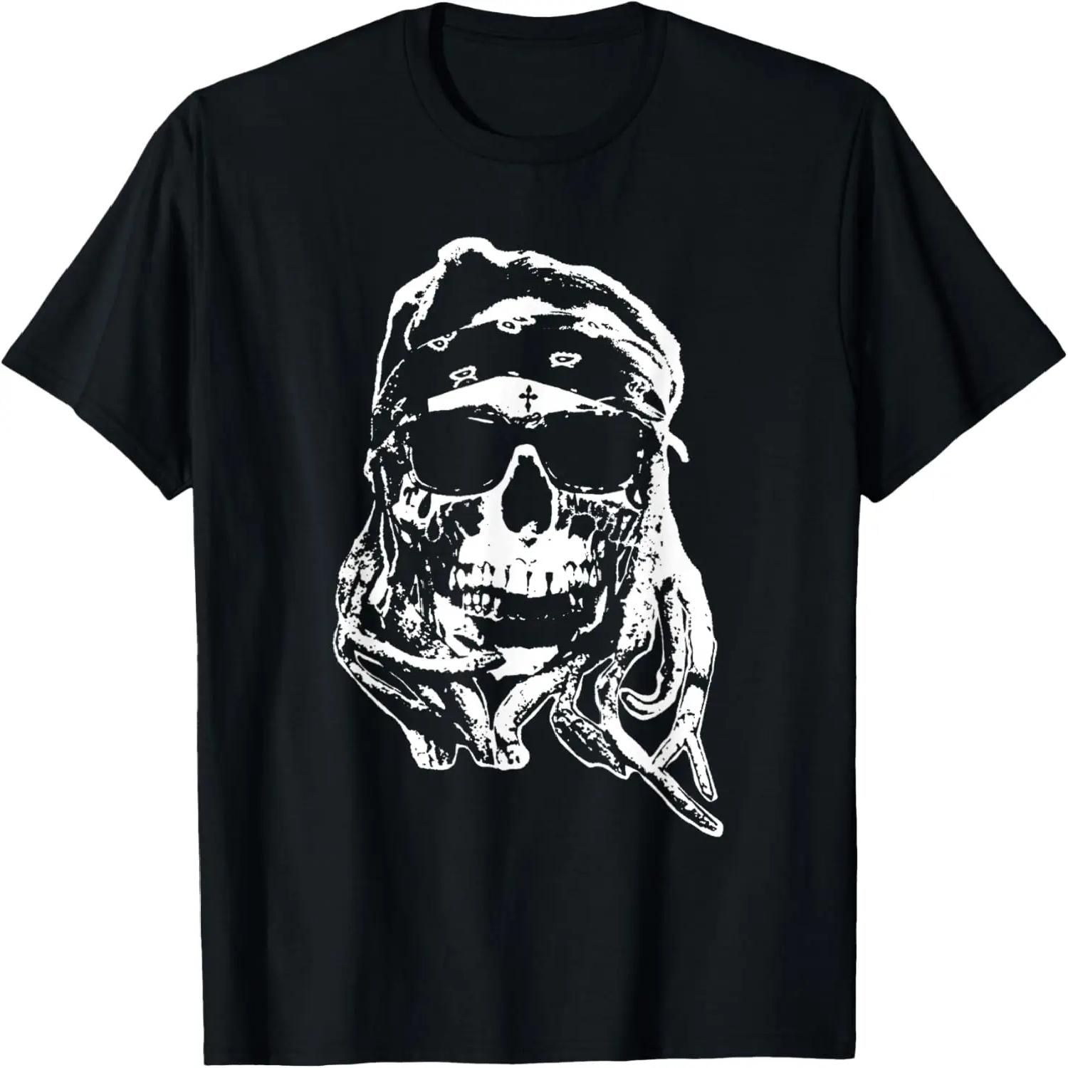 

Lil Wayne Bandana Skull T-Shirt XXXXXL чорний