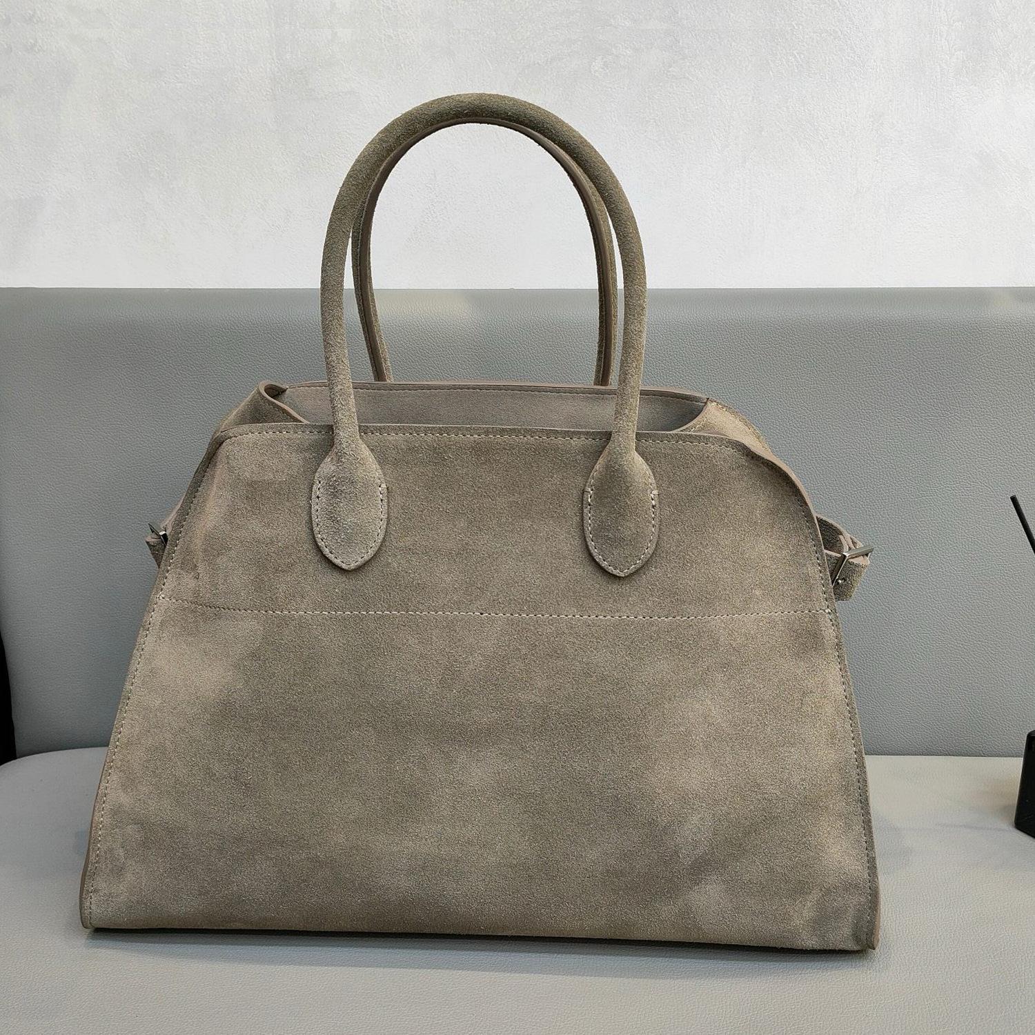 

Сумка-тоут из кожи Майяра с бархатным верхом, женская, большая вместимость, сумка через плечо из коровьей кожи