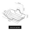 Punch-Free Stainless Steel Soap Rack - Seamless, Reinforced, Thickened Design for Bathroom or Toilet