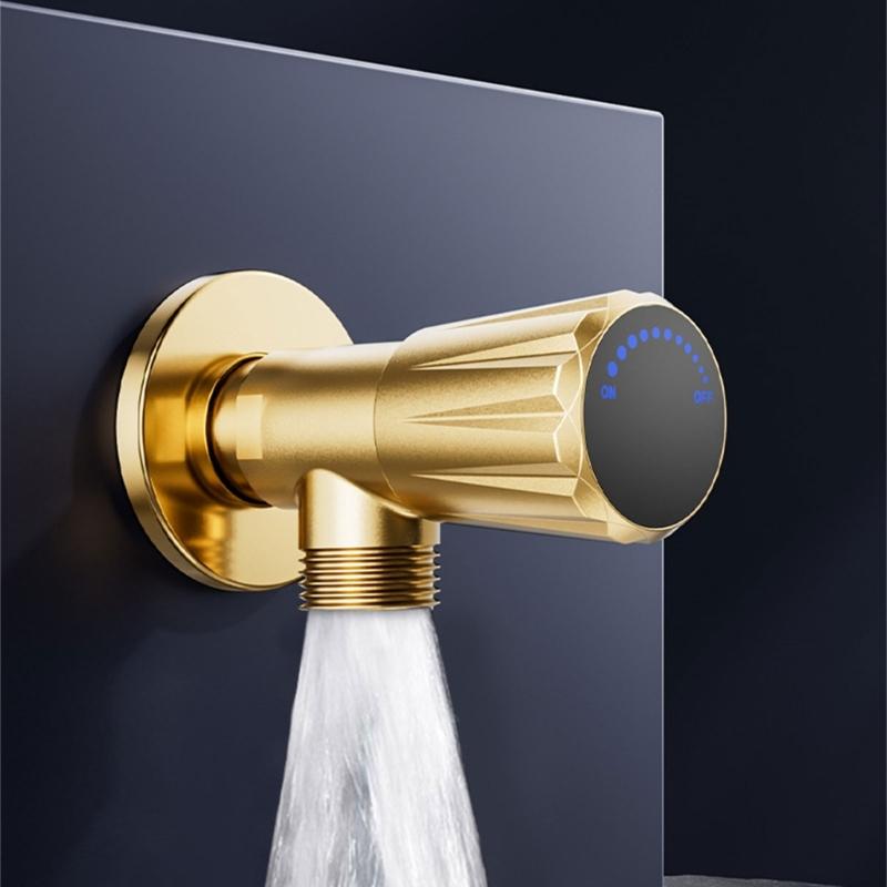 Strong Anti Leak Angle Valves Valves High Pressure Resistant Angle Valves for Bathroom Plumbing Fixtures