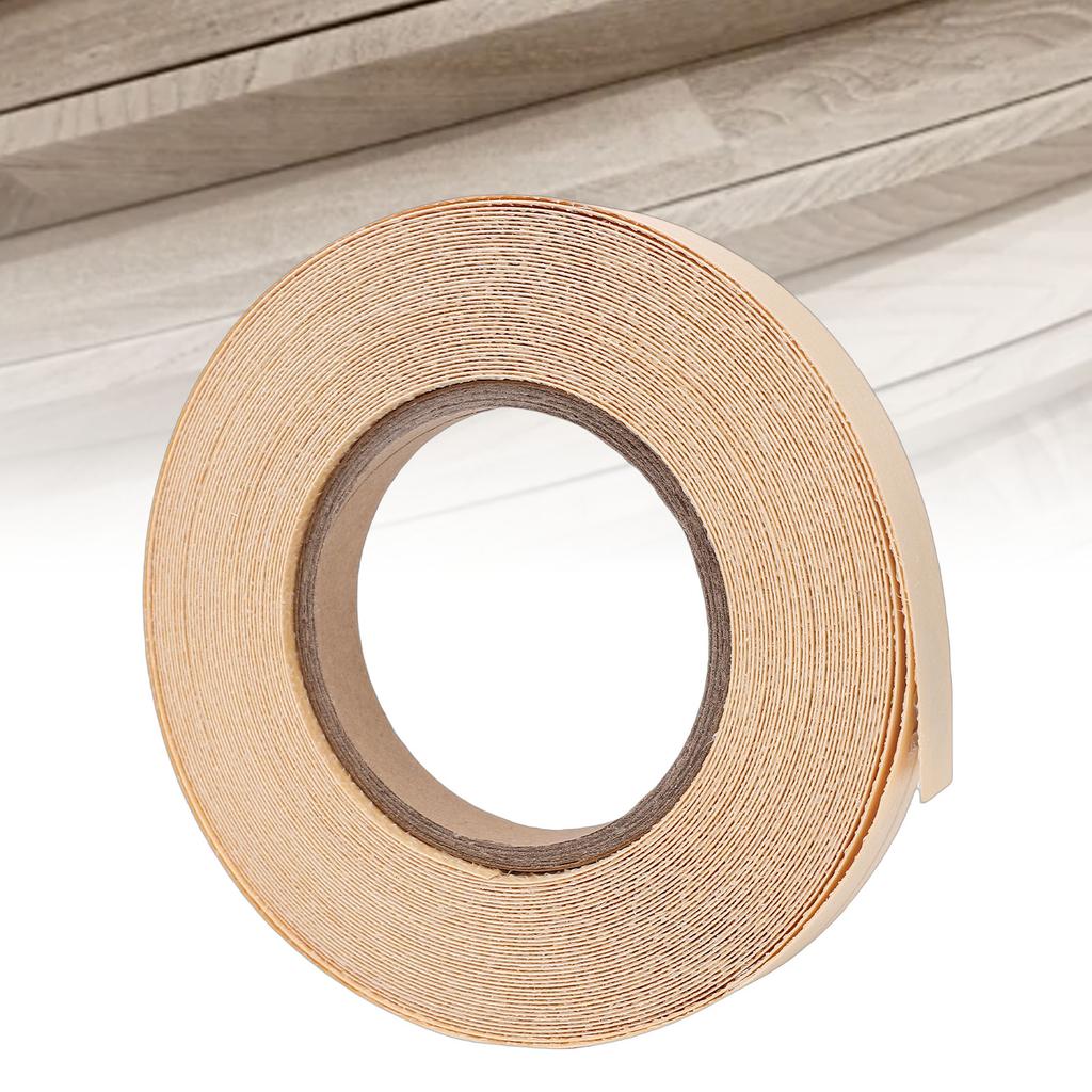 1 Rotolo Bordatura Bordi Legno di Betulla Nastro Decorativo Impiallacciato con Adesivo Hot Melt per Restauro Mobili Armadi 1,9 cm Larghezza 15 M Lunghezza