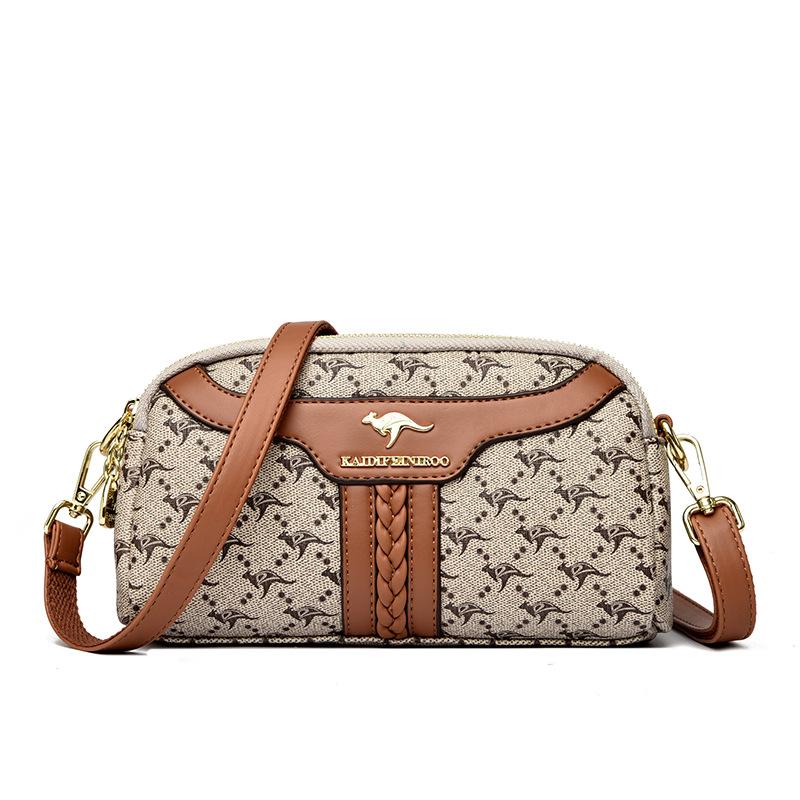 Crossbody Bag, Middle-aged Woman, Mother's Bag, Small Square Bag, Single-shoulder Bag