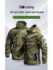 Unisex Wear-Resistant Camouflage Workwear Set for Spring & Autumn - Breathable, Thickened, Outdoor Tactical & Mountaineering Clothing.