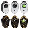 Halloween Doorbell with LED Rotating One-eyed Eyeball Creepy Sounds Scary Haunted Doorbell Halloween Decoration for Home Party Bar Props.