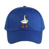 Middle Finger Goose Angry Meme Animal Cap Summer Adult Baseball Cap Adjustable with Curved Brim Duckbill Hat Protection Sun Hats