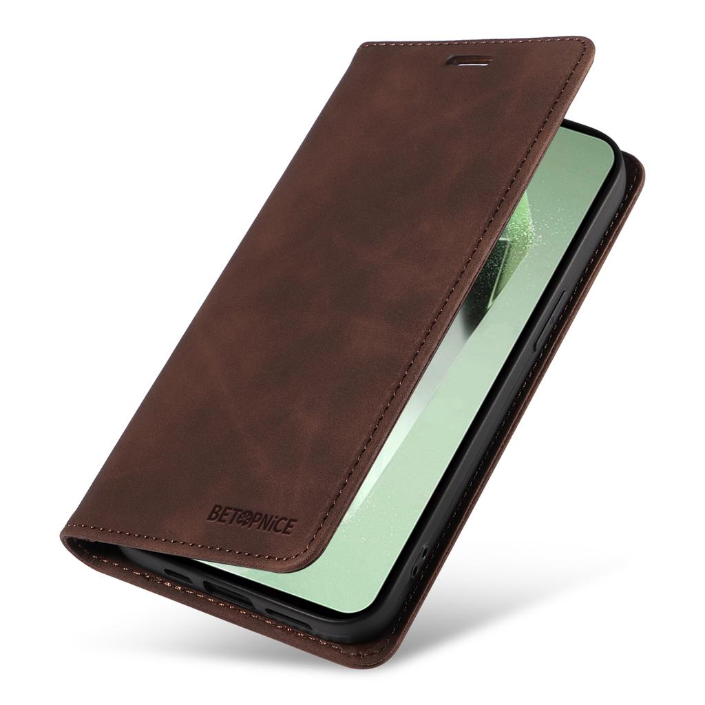 BETOPNICE 003 For Samsung Galaxy S24 FE Case RFID Blocking Wallet Leather Cover