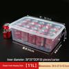 Rectangular Transparent Plastic Storage Box with Lid for Fresh Fruits, Vegetables, and Meat