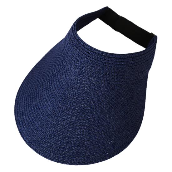 Summer Weave Sun Visor Adjustable Hat Wide Brim UV Protection Breathable