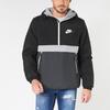 Nike Felpa con cappuccio casual sportiva con imbottitura sintetica da uomo Top Nero CV9190-010
