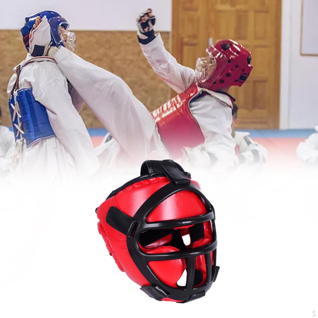 Boxing Headgear Helmet Unisex Face Guard Protective, Professional Head Gear Sparring